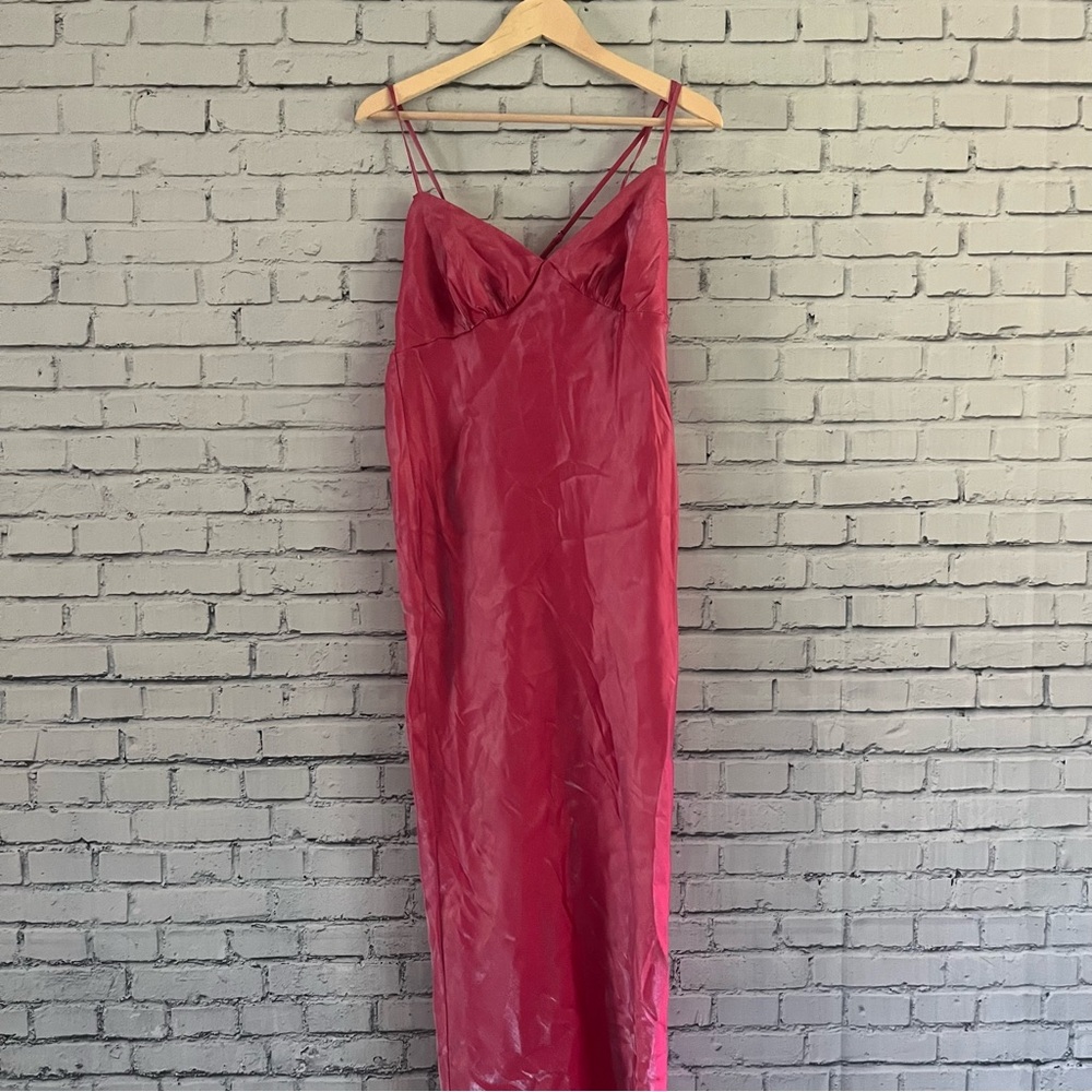 Wild Fable Vibrant Pink Dress with Straps